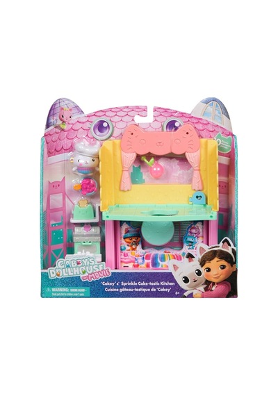 Gabby's Dollhouse Movie Cakeys Sprinkle Cake-tastic Kitchen 6072921-20151913