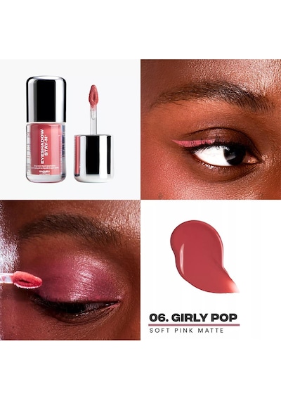Sacheu Eyeshadow Stay-n Uzun Süre Kalıcı Likit Far 06 Girly Pop