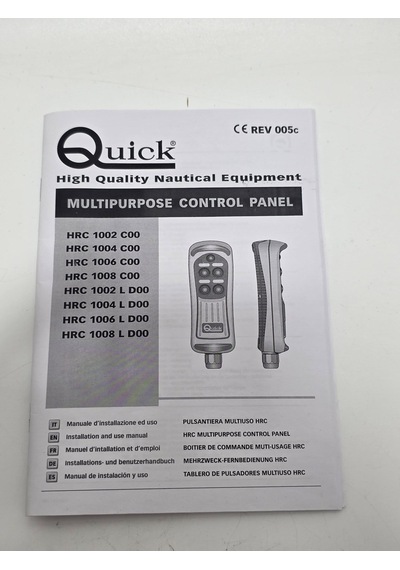 Quick Hrc1002l 2 Fonksiyonlu Irgat Kumanda Paneli