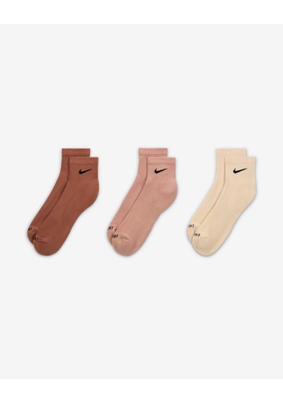 Nike Everyday Plus Destekli Antrenman Bilek Çorapları 3 Çift Sx6890-968 Cok Renklı