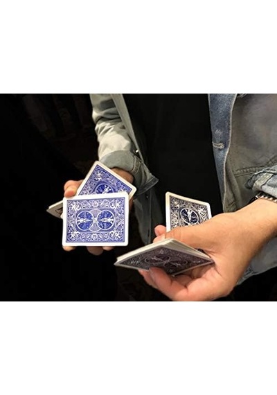 Standart Endeks Oyun Kağıdı Destesi, Poker Boyu, 2 Deste, Kırmızı Ve Mavi