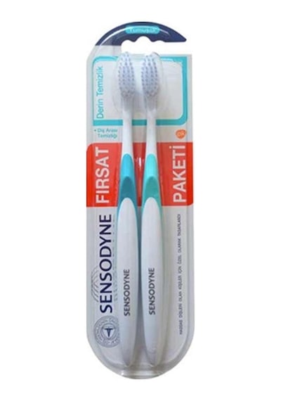 Sensodyne Derin Temizlik Diş Fırçası Yumuşak 2'li