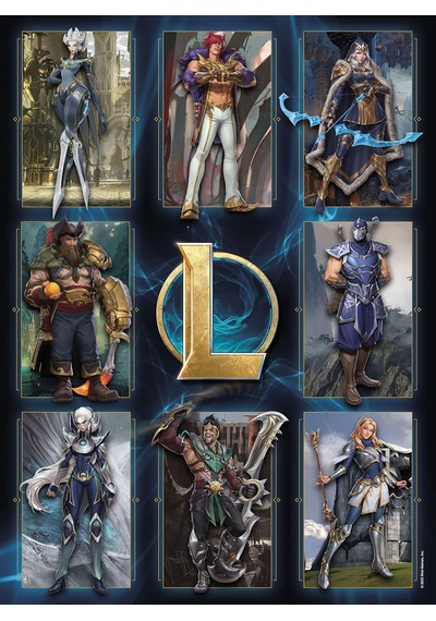 Clementoni 1000 Parça League Of Legends Puzzle