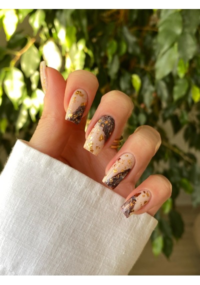 Artikel Transfer Tırnak Dövmesi ART-591 Rose Gold Fuşya 2'li Set