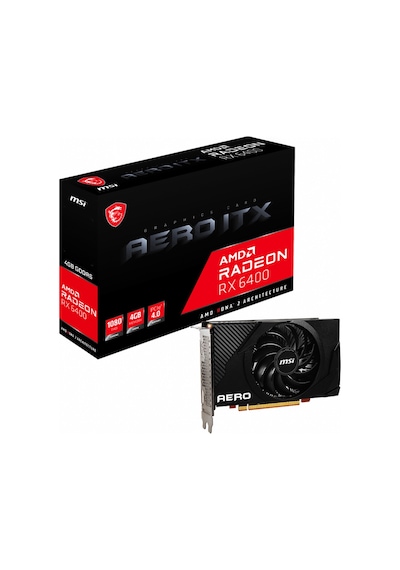 MSI AMD Radeon RX 6400 Aero ITX 4 GB GDDR6 64 Bit Ekran Kartı