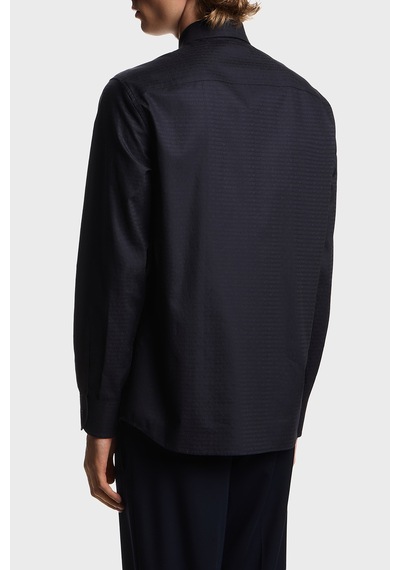 Emporio Armani Erkek Gömlek Em001537 Af18123 Fb319 Lacivert Lacivert