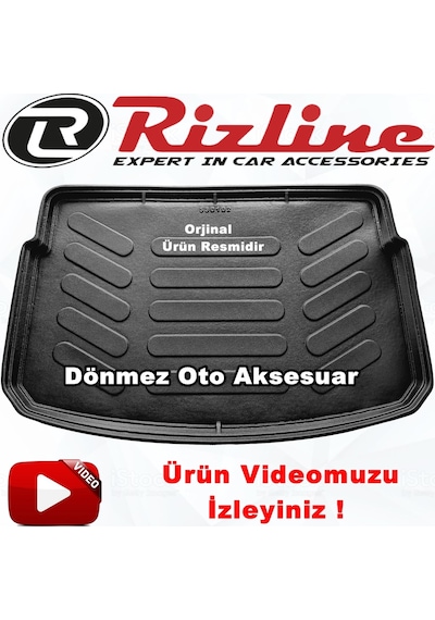 Toyota Uyumlu Yaris 3D Bagaj Havuzu Paspası Hb 2013 Sonrası Rizline N11.2176