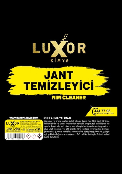 Luxor Kimya Jant Temizleyici 200 Ml