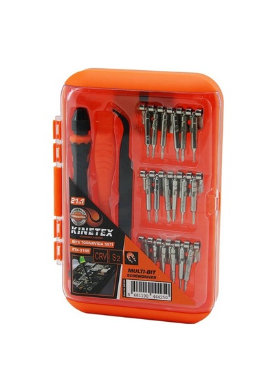 Kinetex Ktx-3148 21'li Saatçi Ve Telefon Bits Tornavida Seti- 10'li Paket