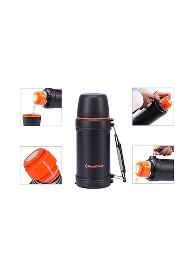 Vakum Şişesi Saplı Ve Kapak Kesici İle Geniş Açıklık Kapasite 750 Ml Genel