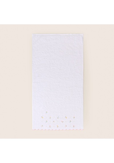 Soft Ales Yüz Havlusu - Ekru - 50x90 Cm Çok Renkli