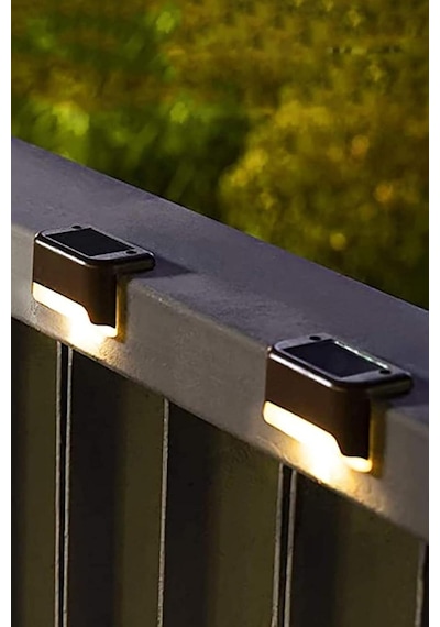 4 Lü Köşebent Solar Led Bahçe Lambası