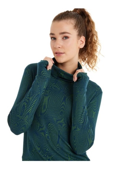 Blackspade 50454 Kadın Sweatshirt Yeşil