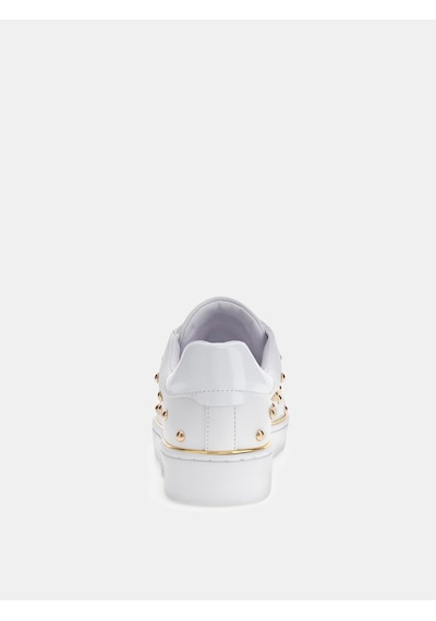 Guess Bonitah Studs Kadın Spor Ayakkabı Flpbonele12 Beyaz