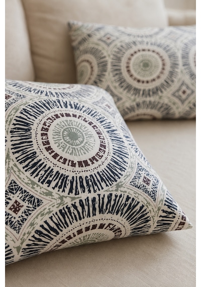 Cotton Collection Ranforce 2'li Yastık Kılıfı Lunera Çok Renkli