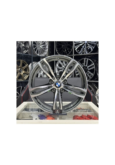 20 İnç 5x120 Bmw F10 M5 Style-343 Ön Arka Gun Metal Diamond Jant Modeli 4adet