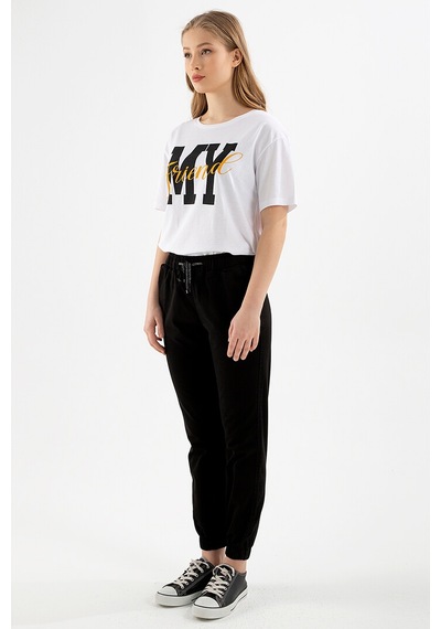 Fashion Friends Jogger Pantolon Siyah