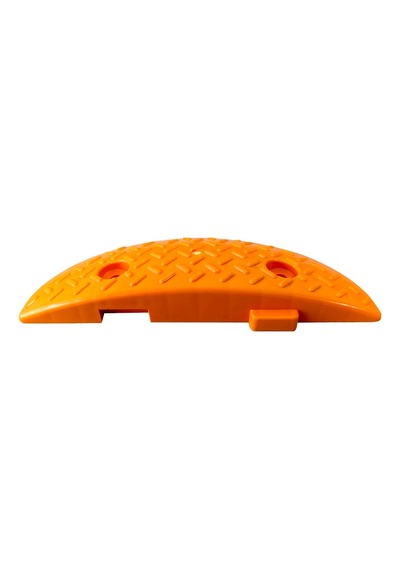 Oval Hız Kesici Kapağı, Yol Kasisi Kapağı 10 X 30 X 5 Cm Sarı-3439