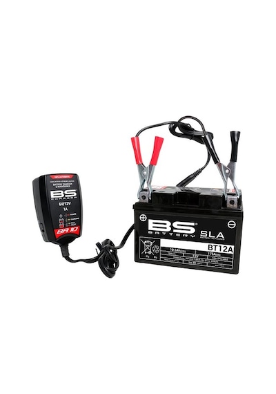 Bs Otomatik Motosiklet Akü Şarj Cihazı Ba10 12 Ve 6 Volt 1 Amper
