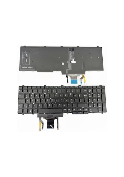 Dell Precision 15-7510 Klavye Tuş Takımı Aydınlatmalı Işıklı
