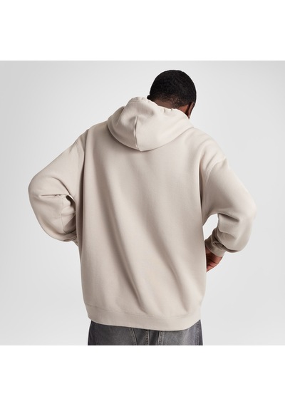 Converse Loose Fit Erkek Bej Hoodie