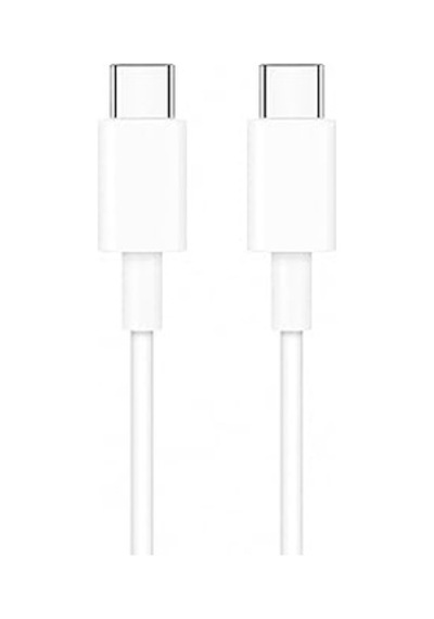 Hepu Nova Series Hp-nyk002 Type-c To Type-c 60w Hızlı Şarj Ve Veri Transfer Kablosu 1 Metre Macbook İpad Android Ve Type-c Cihazlarla Uyumlu, Isıya Dayanıklı Beyaz