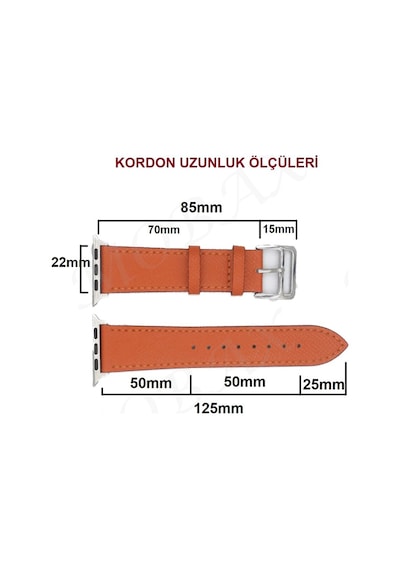 Huawei Watch 3 / 3 Pro Kordon Deri Hermes Kordon 22mm