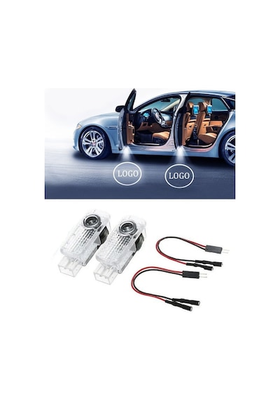 Audi A1 Kapı Altı Hayalet Logo Aydınlatma Işığı