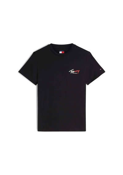 Tommy Hilfiger Erkek Marka Logolu Günlük Kullanıma Uygun Siyah T-shirt Dm0dm22538 Bds-13881 Siyah Tommy Hilfiger Erkek Marka Logolu Günlük Kullanıma Uygun Siyah T-shirt Dm0dm22538 Bds-13881 Siyah