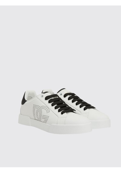 Dolce & Gabbana - White Portofino Sneakers Beyaz