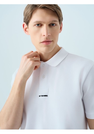 LOFT Regular Fit Erkek Polo K.kol Lf2036745 Q1.v1 Beyaz