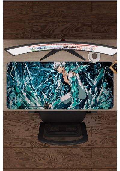 Bleach Anime V4 - 90x40 Xxl Gaming Kauçuk Kaymaz Taban Mouse Pad Fare Altlığı