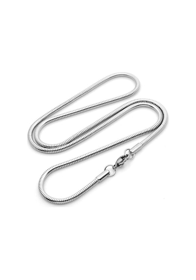 Chavin 60 Cm. 3 Mm. Çelik Erkek Zincir Kolye Eu04by Gri