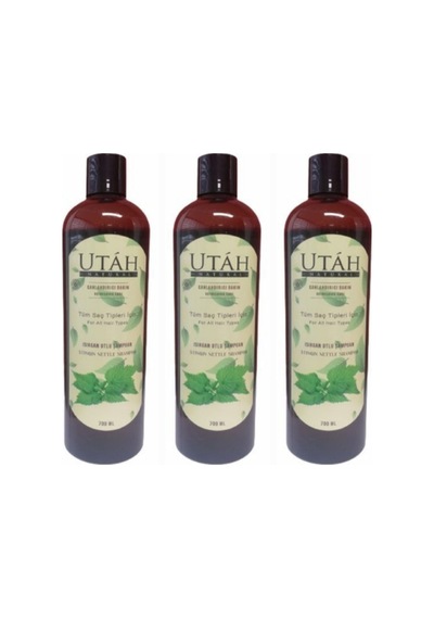 Utah Isırgan Otu Canlandırıcı Saç Şampuanı Tüm Saçlar 3 x 700 ML