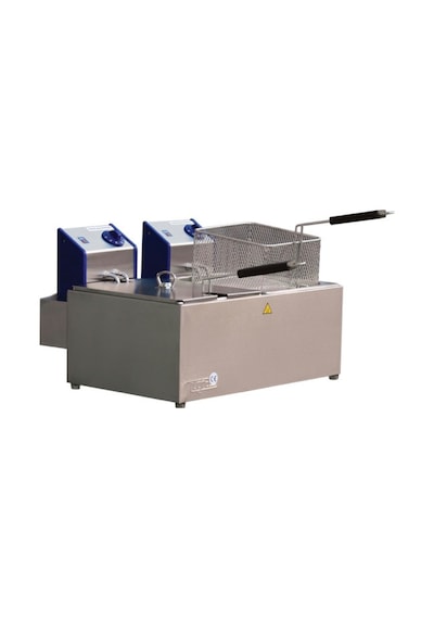 Tuğra T 9022 2 x 2500 W 5 + 5 L Endüstriyel Elektrikli Fritöz