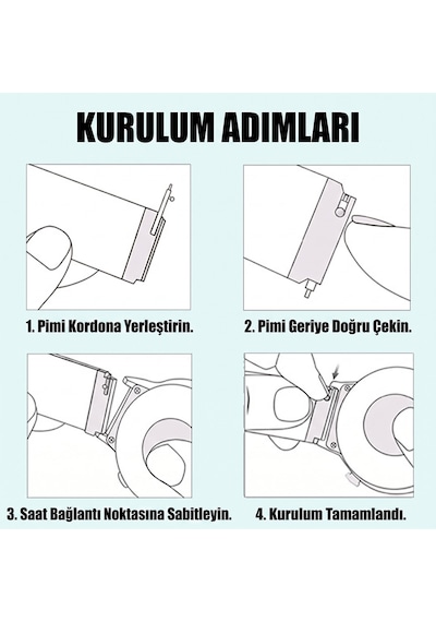 Caseonn Samsung Galaxy Uyumlu Watch 6 44mm Kordon Esnek Spor Silikon Kayış Pudra