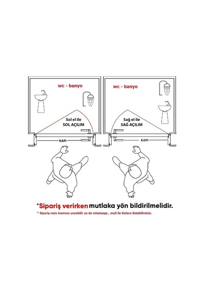 Siba Wc Kapı Kolu Krom/ınox 200-81-02-18/53