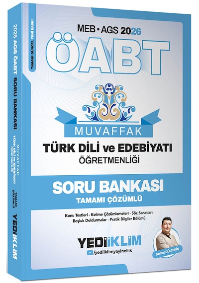 Yediiklim 2026 Meb Ags Öabt Muvaffak Türk Dili Ve Edebiyatı Öğretmenliği Soru Bankası Tamamı Çözümlü