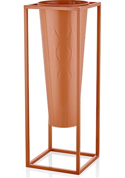 The Mia Prizma Vazo & Saksı Terracota 80x30x30 Cm