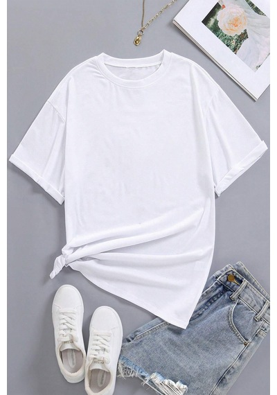 Good Loves You Baskılı Unisex Oversize Tshirt Beyaz