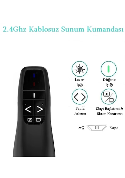 Gaman R400 Type-C Sunum Kumandası
