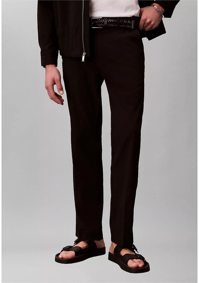 Calvin Klein Erkek Straight Fit Düz Paça Siyah Pantolon-16295