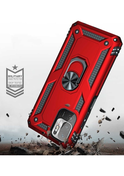 Zore Poco M3 Pro Kılıf Nvth Vega Kapak - Rose Gold