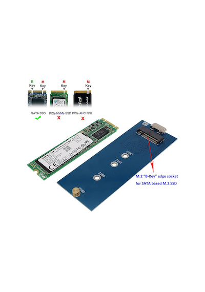 Wozlo M.2 NGFF to USB 3.0 SSD SATA HDD Aliminyum Harddisk Kutusu Kırmızı