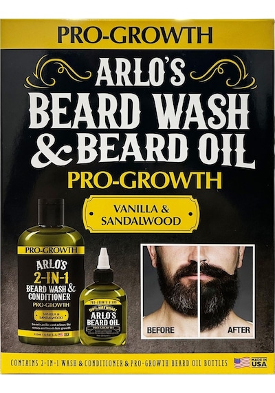 Arlo's 2in1 Sakal Şampuanı 355 ML + Sakal Bakım Yağı 75 ML