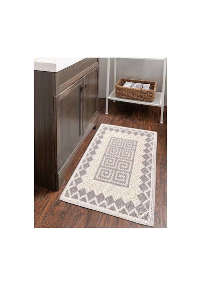 Koton Bukle Kilim Lateks Taban 50x80/60x100/80x120/80x150/120x180/160x240-1027 Kahverengi