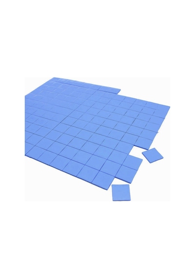 1.0Mm x 100 x 100Mm Chipset Soğutucu Termal Pad Ped 10 x 10Mm Kesilmiş