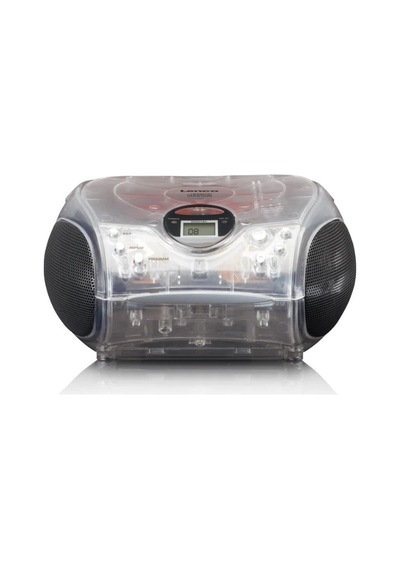 Lenco Scd-24tr - Taşınabilir Stereo Fm Radyo Ve Cd Çalar - Şeffaf