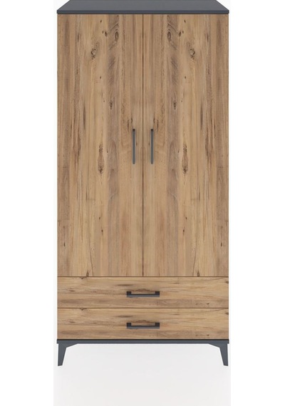 Hyperion Dolap 4 Raflı 2 Çekmeceli 2 Kapaklı 88x44x182 Antras... Antrasit Hyperion Dolap 4 Raflı 2 Çekmeceli 2 Kapaklı 88x44x182 Antras... Antrasit