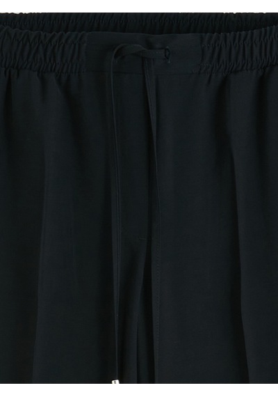 Lcw Modest Siyah Beli Lastikli Havuç Kesim Kadın Pantolon